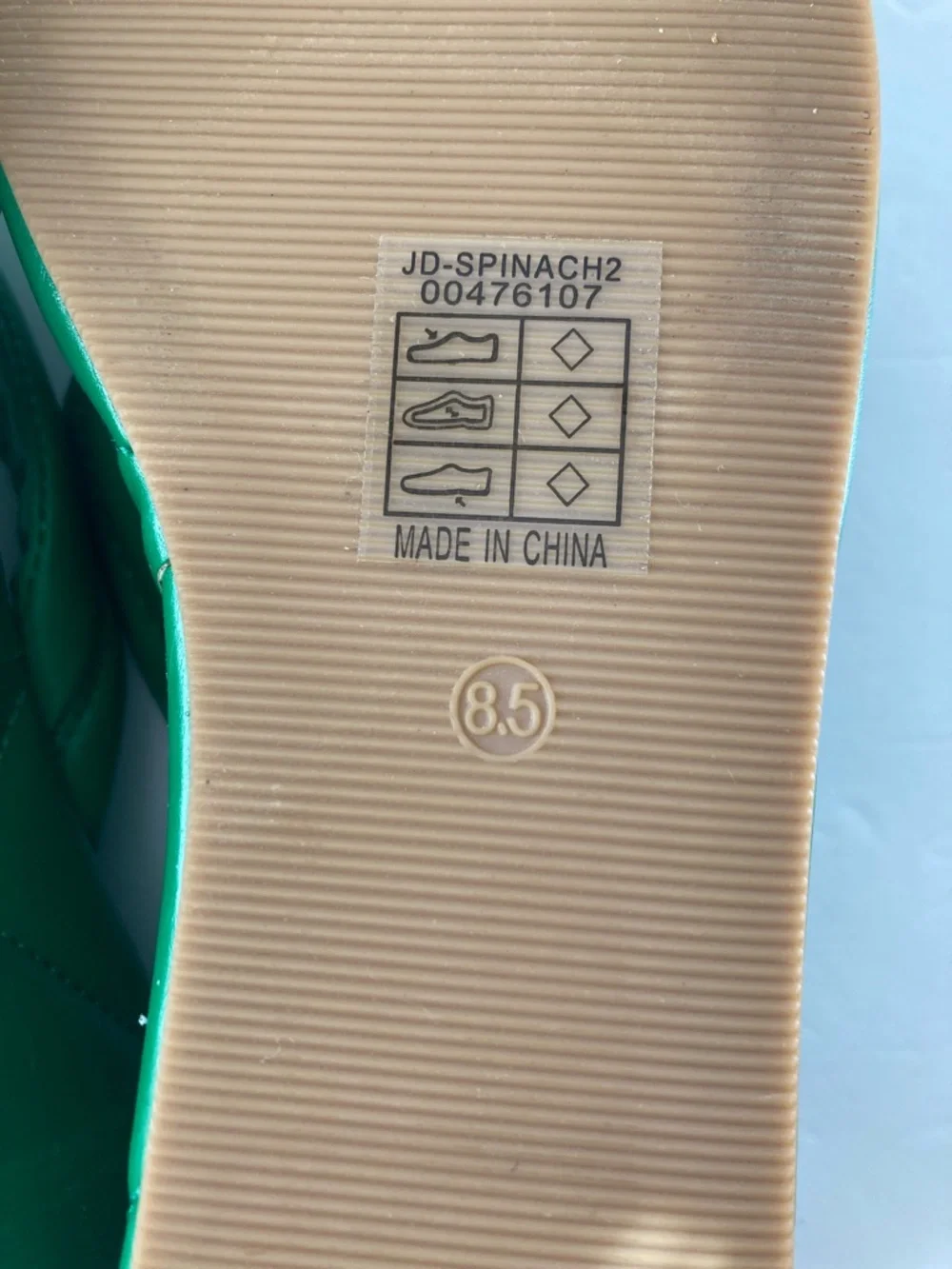 So Me Emerald Green Padded thong Platform women’s Sandals size 8.5. 3in heels